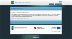 Desktop Screenshot of bialeblota.wliczbach.pl