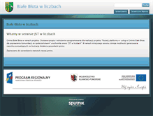 Tablet Screenshot of bialeblota.wliczbach.pl